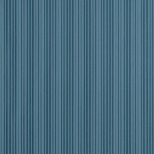 Conner Stripe Wallpaper - Peacock Blue - Thibaut - T44063 - Premier Wallcovering