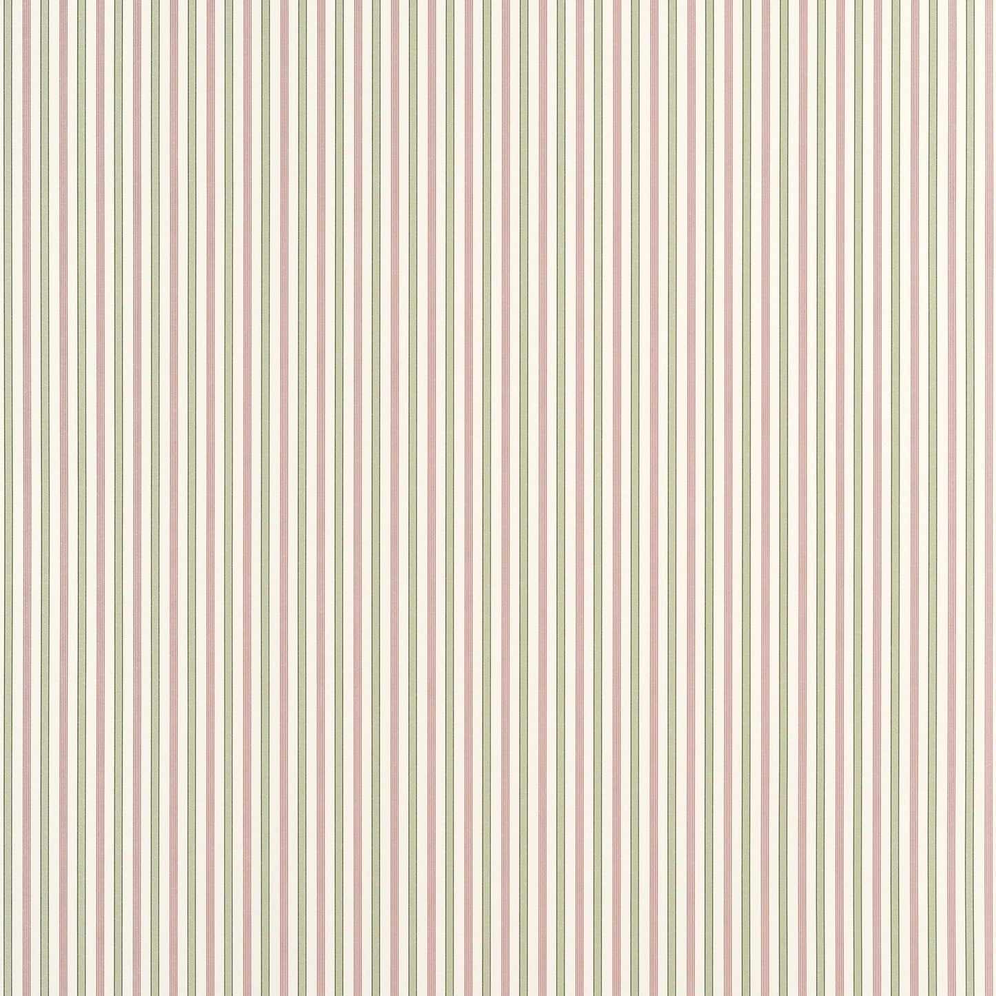 Conner Stripe Wallpaper - Green & Pink - Thibaut - T44064 - Premier Wallcovering