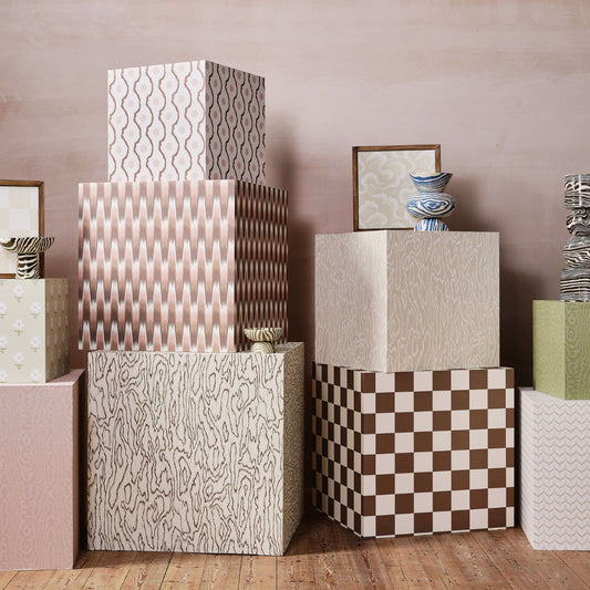 Connor Wallpaper - Chocolate/Dusk - HHHW113157 - Harlequin - Premier Wallcovering