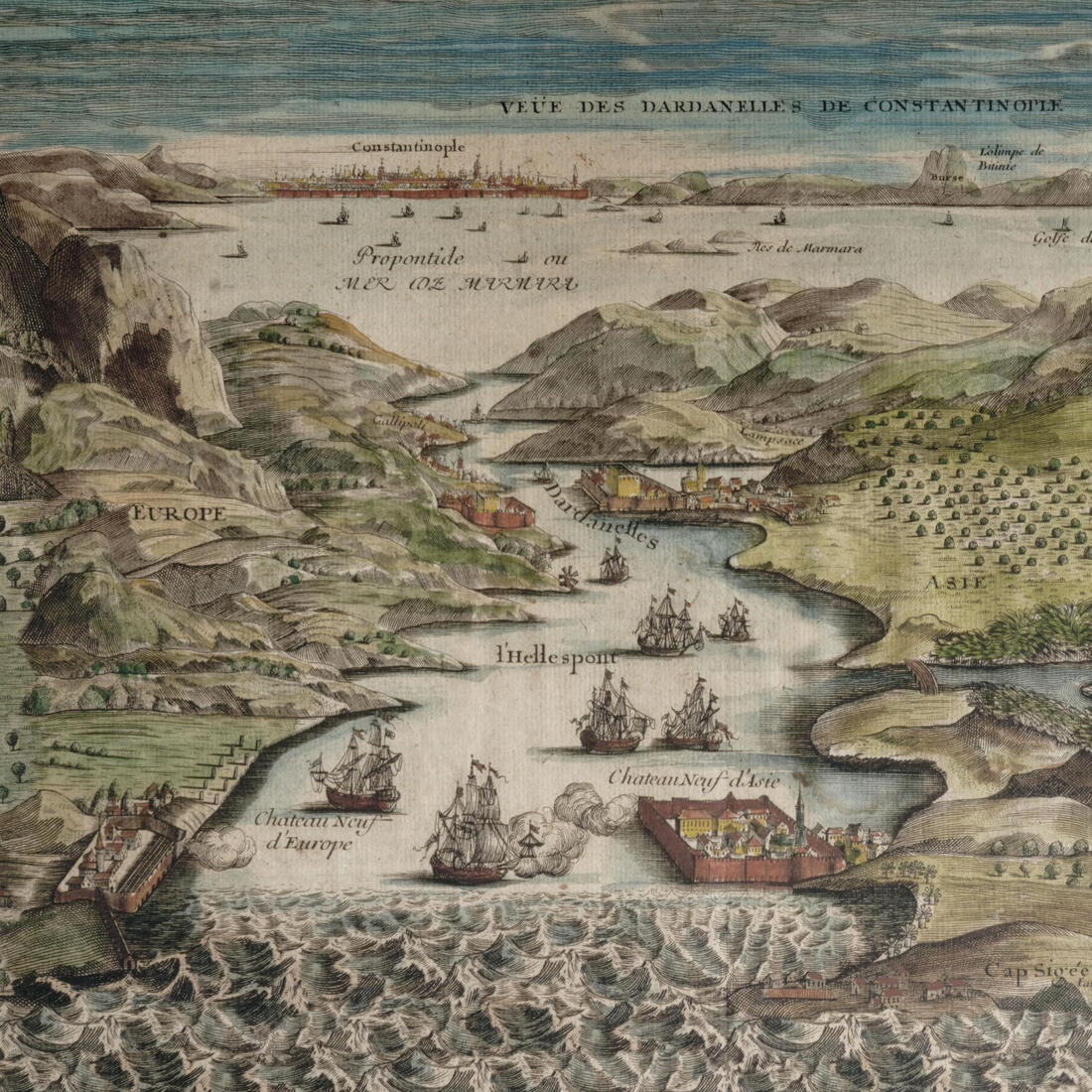 Constantinople Wallpaper - Multicolor - Andrew Martin - SCHCO - Premier Wallcovering