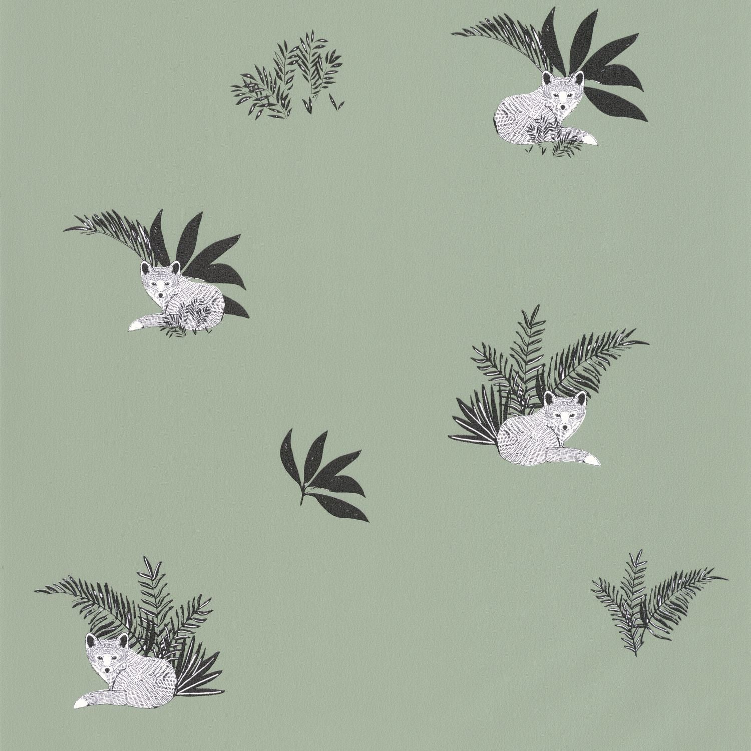 Contempler Wallpaper - Vert De Gris - Caselio - 103537279 - Premier Wallcovering