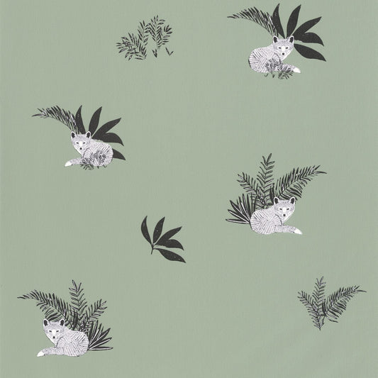 Contempler Wallpaper - Vert De Gris - Caselio - 103537279 - Premier Wallcovering