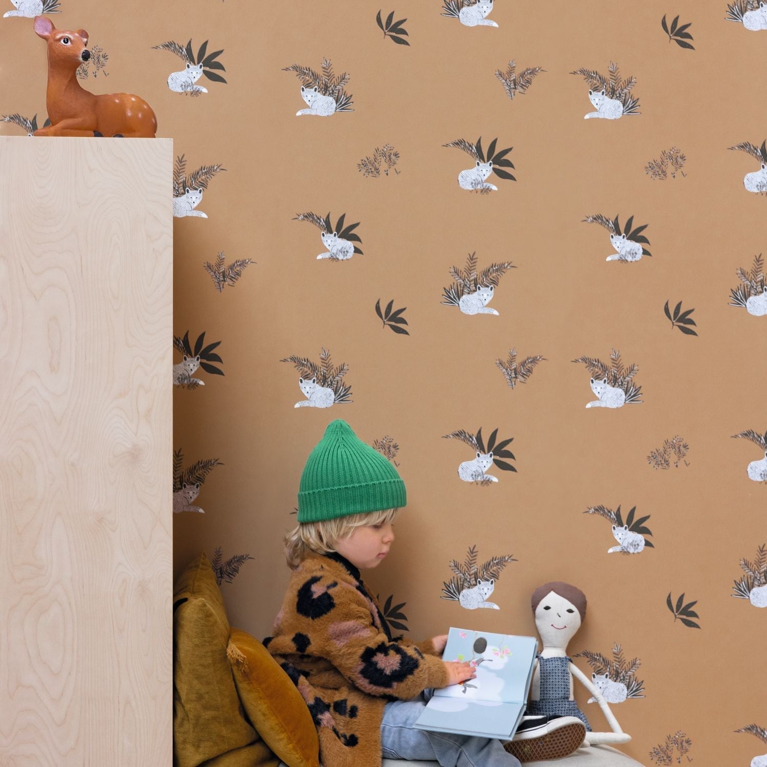 Contempler Wallpaper - Camel - Caselio - 103532026 - Premier Wallcovering