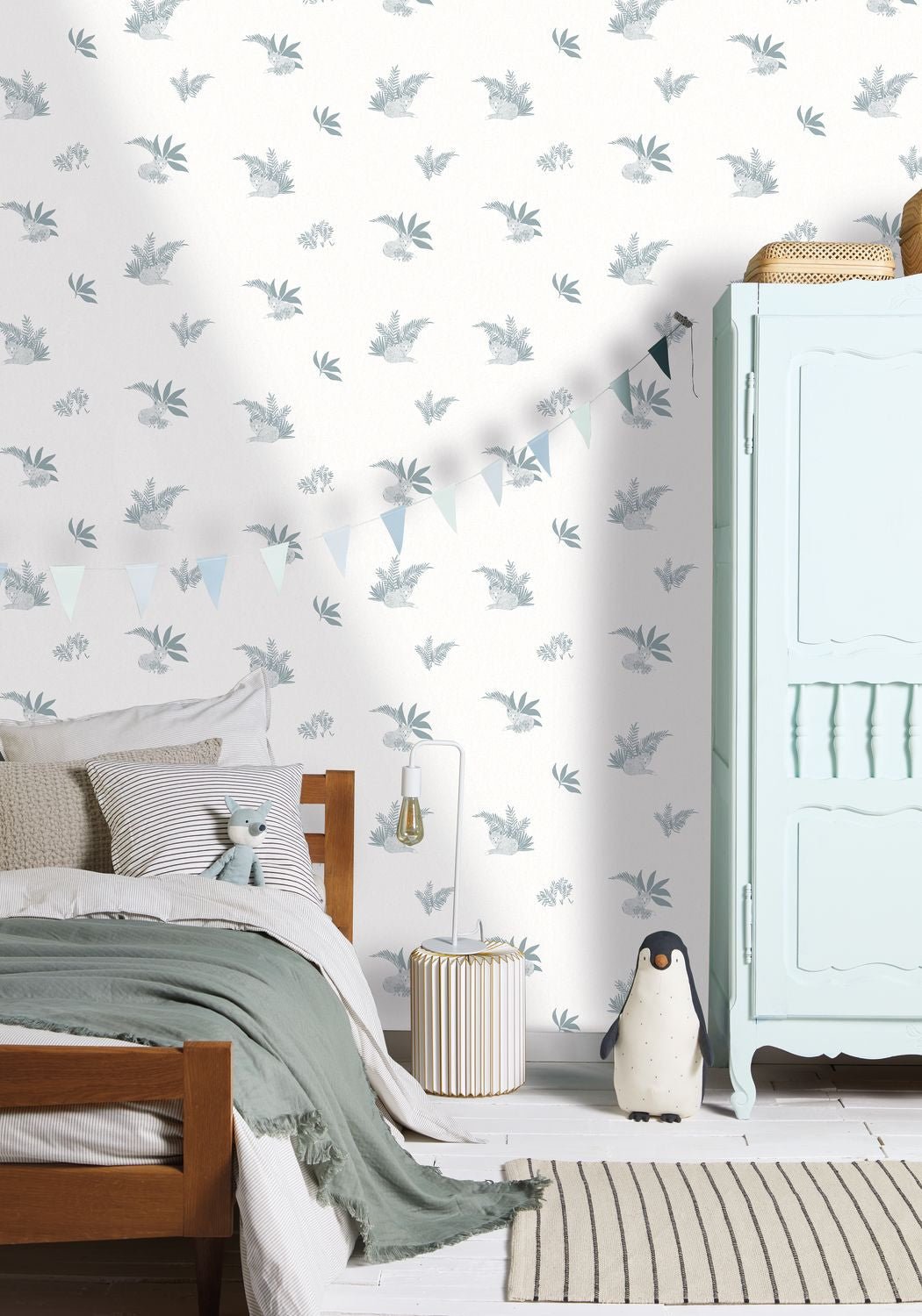 Contempler Wallpaper - Bleu Grise - Caselio - 103536009 - Premier Wallcovering