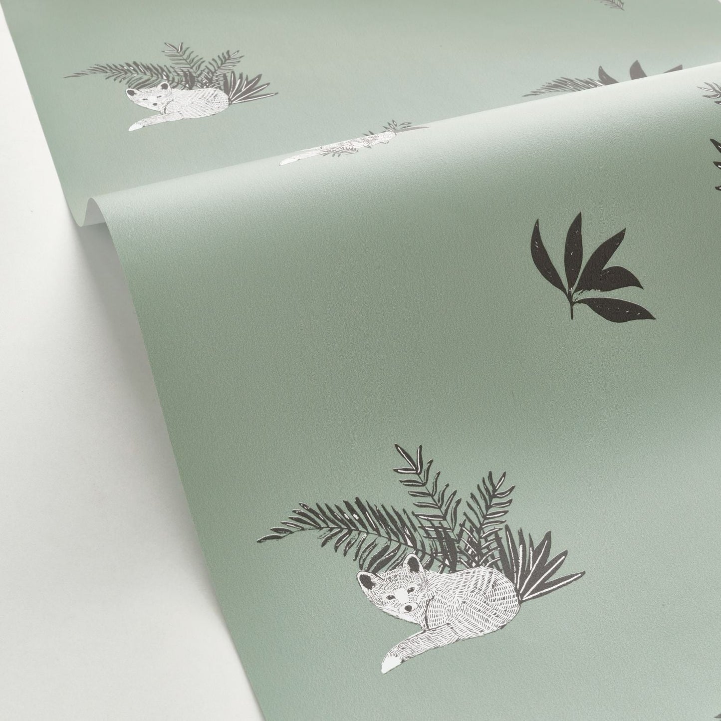 Contempler Wallpaper - Vert De Gris - Caselio - 103537279 - Premier Wallcovering