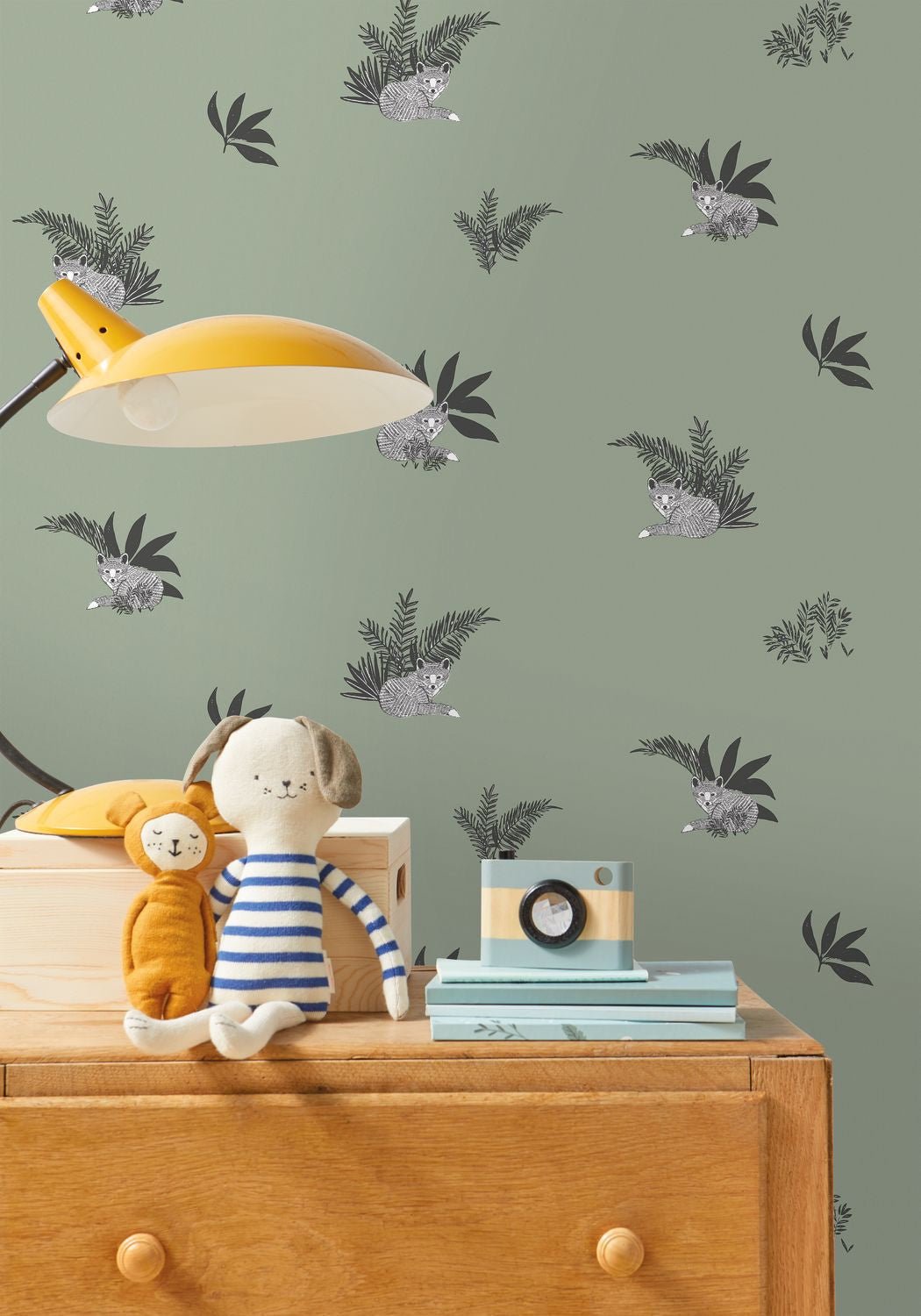 Contempler Wallpaper - Vert De Gris - Caselio - 103537279 - Premier Wallcovering