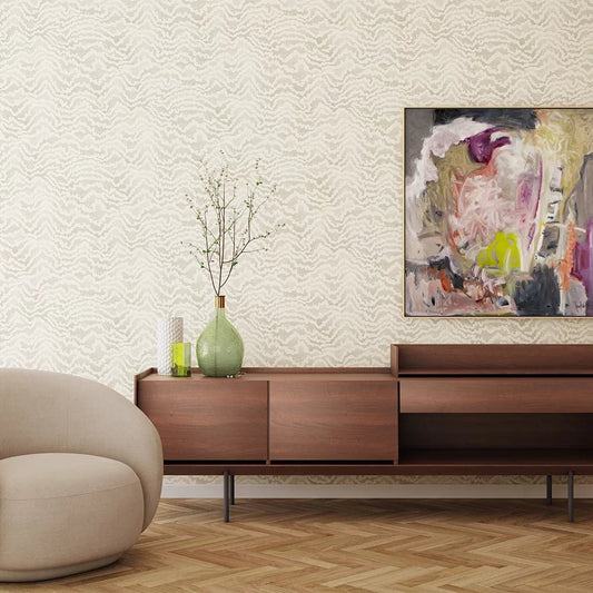 Contour Wallpaper - Oyster - Ohpopsi - IKA50114W - Premier Wallcovering