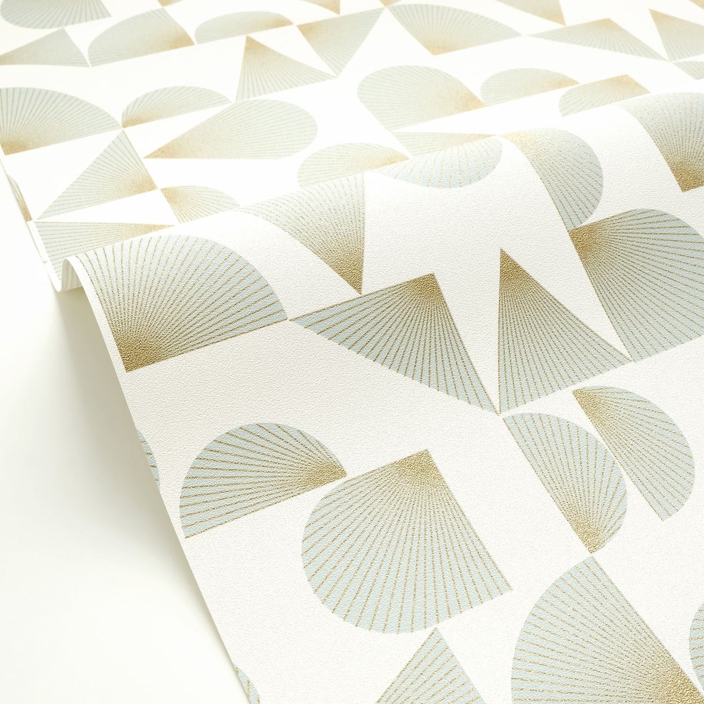 Contour Wallpaper - Vert D'eau - Caselio - 105030754 - Premier Wallcovering