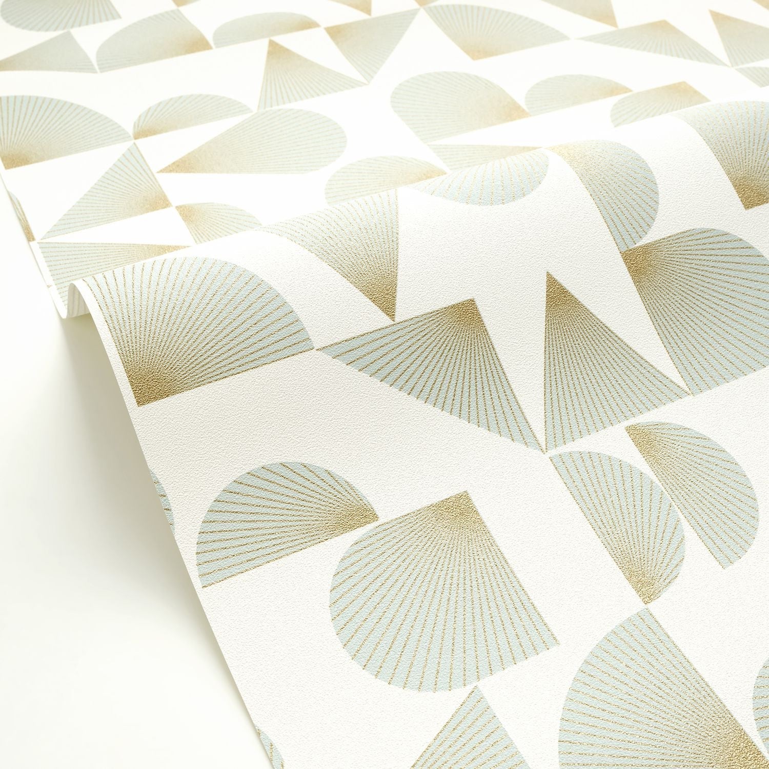 Contour Wallpaper - Vert D'eau - Caselio - 105030754 - Premier Wallcovering