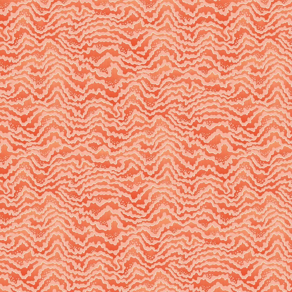 Contour Wallpaper - Pumpkin - Ohpopsi - IKA50122W - Premier Wallcovering