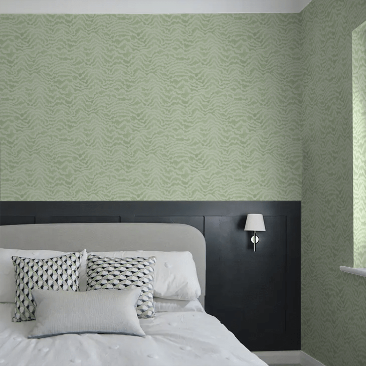 Contour Wallpaper - Pistachio - Ohpopsi - IKA50116W - Premier Wallcovering
