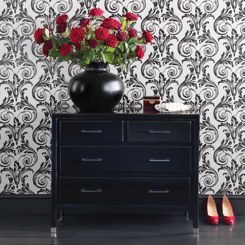 Convivio Wallpaper - Duck Egg - Nina Campbell - NCW4034-04 - Premier Wallcovering