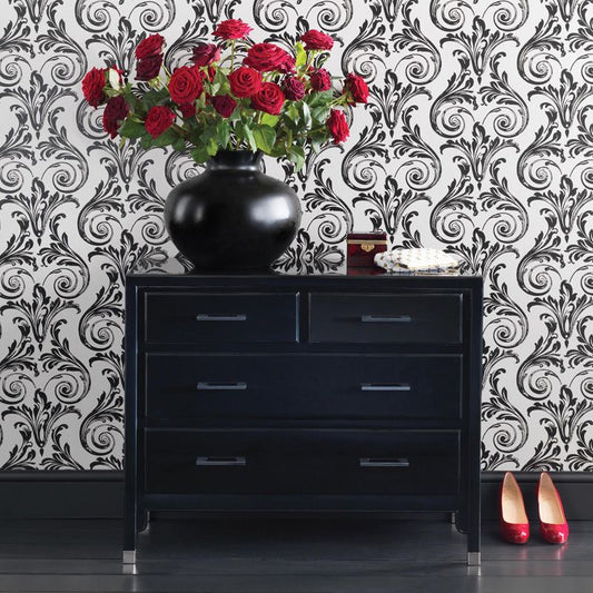 Convivio Wallpaper - Duck Egg - Nina Campbell - NCW4034-04 - Premier Wallcovering