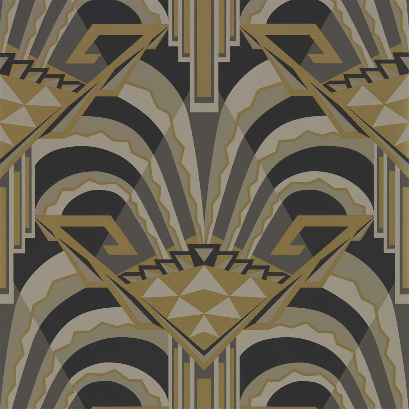 Conway Wallpaper - Antique Bronze - ZTOT312744 - Zoffany - Premier Wallcovering