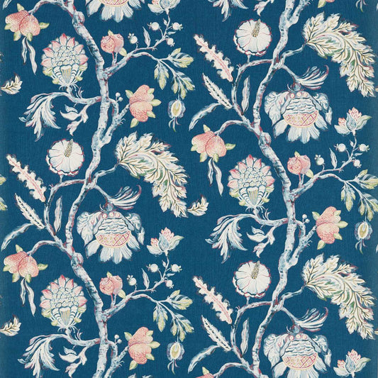 Copes Trail Wallpaper - Como Blue - ZHIW312986 - Zoffany - Premier Wallcovering
