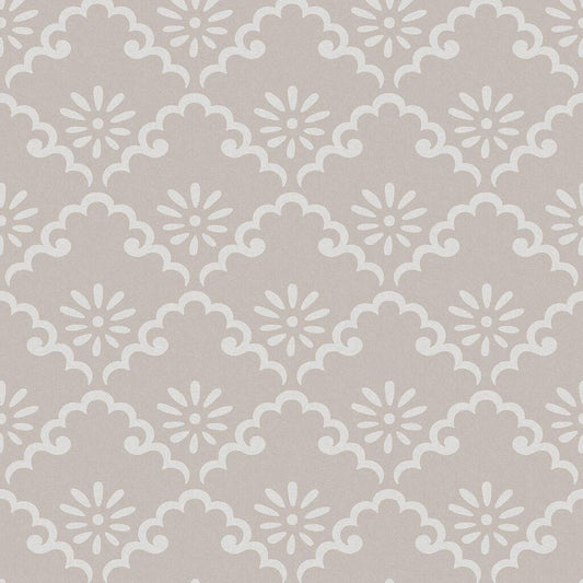 Coralie Wallpaper - Dove Grey - Laura Ashley - 118475 - Premier Wallcovering