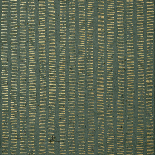 Cork Forest Wallpaper - Olive Green - Thibaut - T12813 - Premier Wallcovering