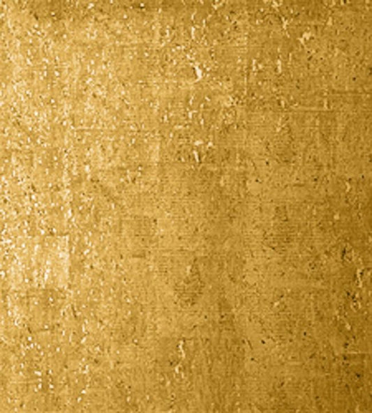 Cork Wallpaper - Metallic Gold - Thibaut - T7046 - Premier Wallcovering