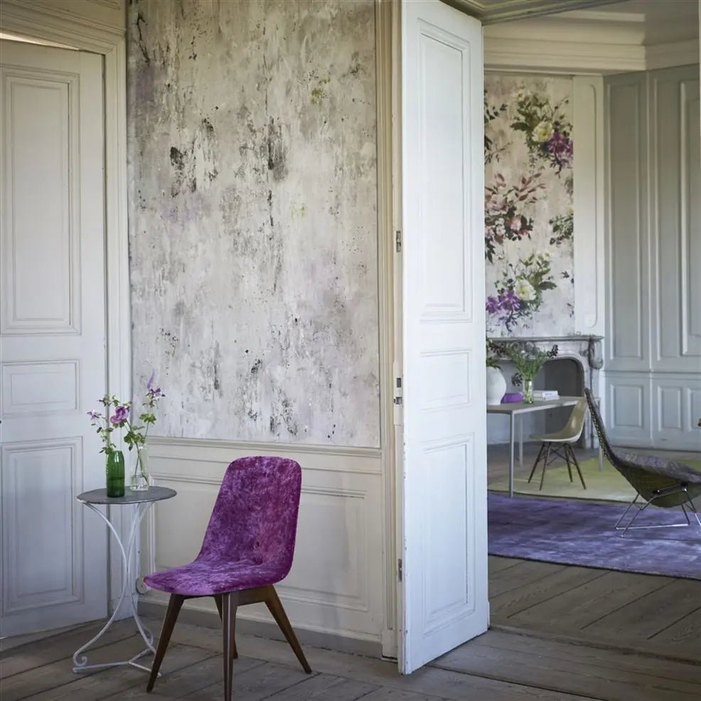 Corneille Wallpaper - Fuchsia - Designers Guild - PDG718/01 - Premier Wallcovering