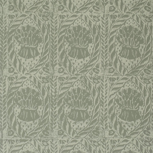 Cornstooks Wallpaper - French Grey - Blithfield - 800-01 - Premier Wallcovering