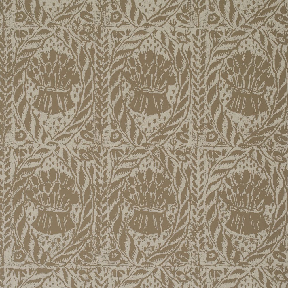 Cornstooks Wallpaper - Smokey Quartz - Blithfield - 800-04 - Premier Wallcovering