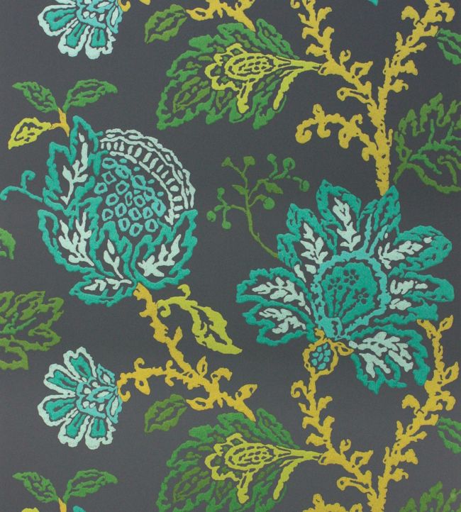 Coromandel Wallpaper - Green/Teal - Nina Campbell - NCW4270 - 04 - Premier Wallcovering