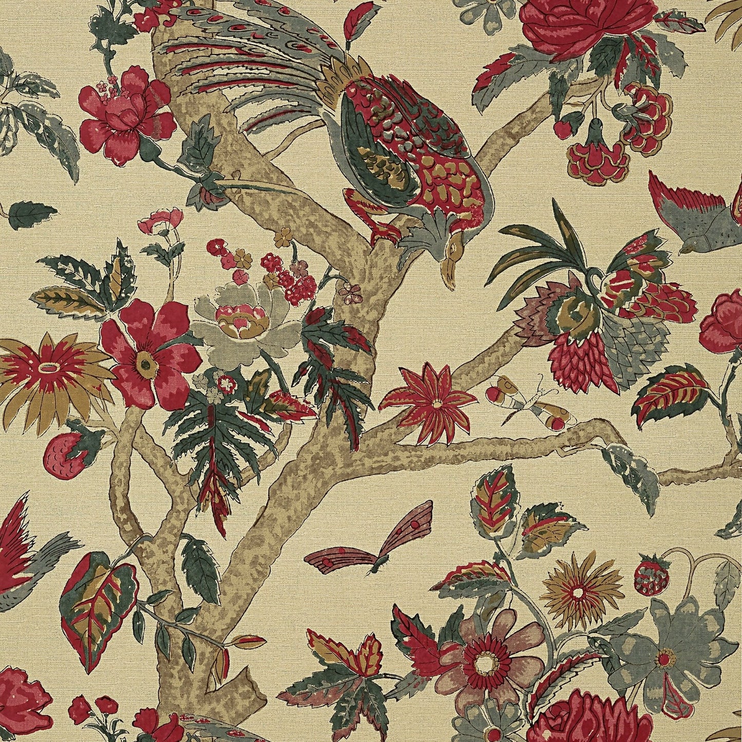 Coromandel Wallpaper - Wheat - Thibaut - T10228 - Premier Wallcovering