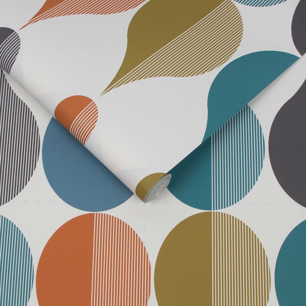 Coronation Craze Wallpaper - Carnival - Graham & Brown - 118045 - Premier Wallcovering