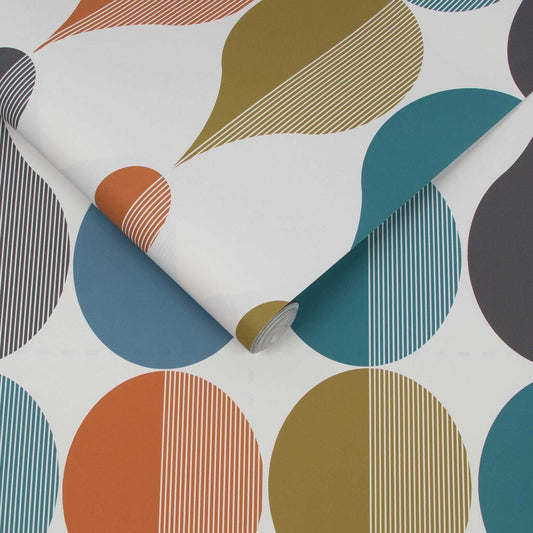 Coronation Craze Wallpaper - Carnival - Graham & Brown - 118045 - Premier Wallcovering