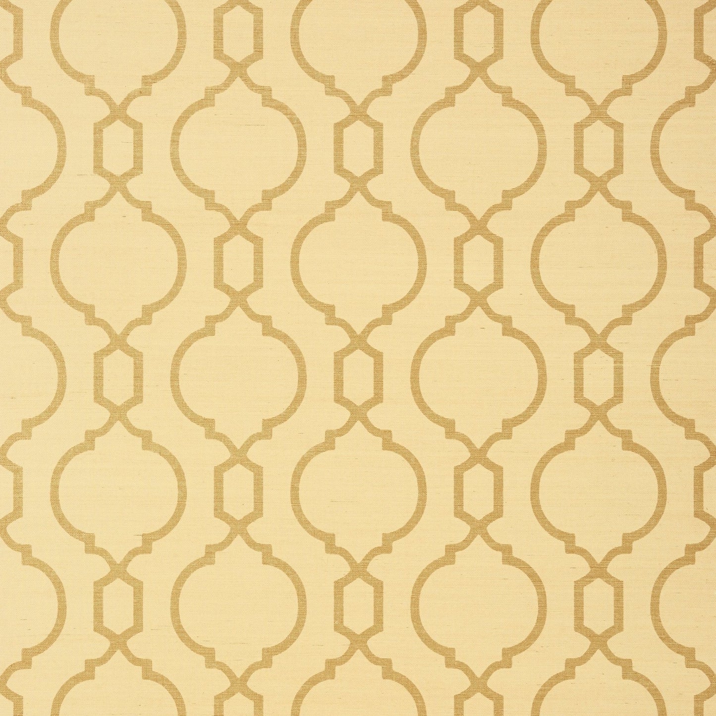 Cortney Wallpaper - Metallic Gold on Beige - Thibaut - T11072 - Premier Wallcovering