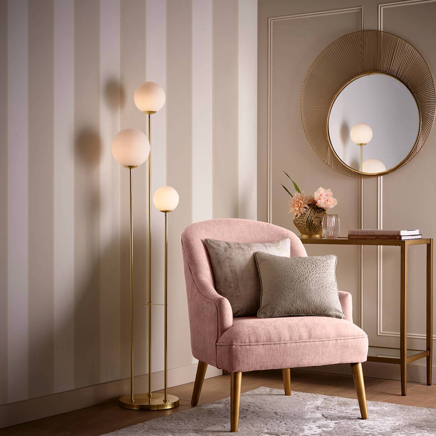 Cosmopolis Wallpaper - Linen - Clarke & Clarke - W0221/02 - Premier Wallcovering