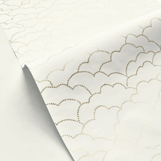 Cosmos Wallpaper - Blanc - Caselio - 104370224 - Premier Wallcovering
