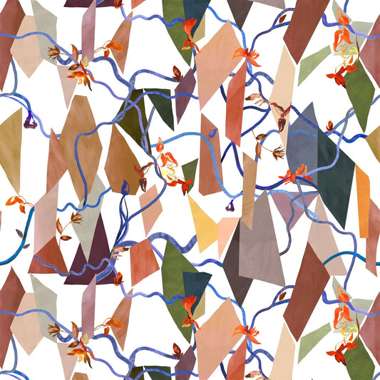 Cotillons Fabric - Mosaique - Christian Lacroix - FCL7079/01 - Premier Wallcovering