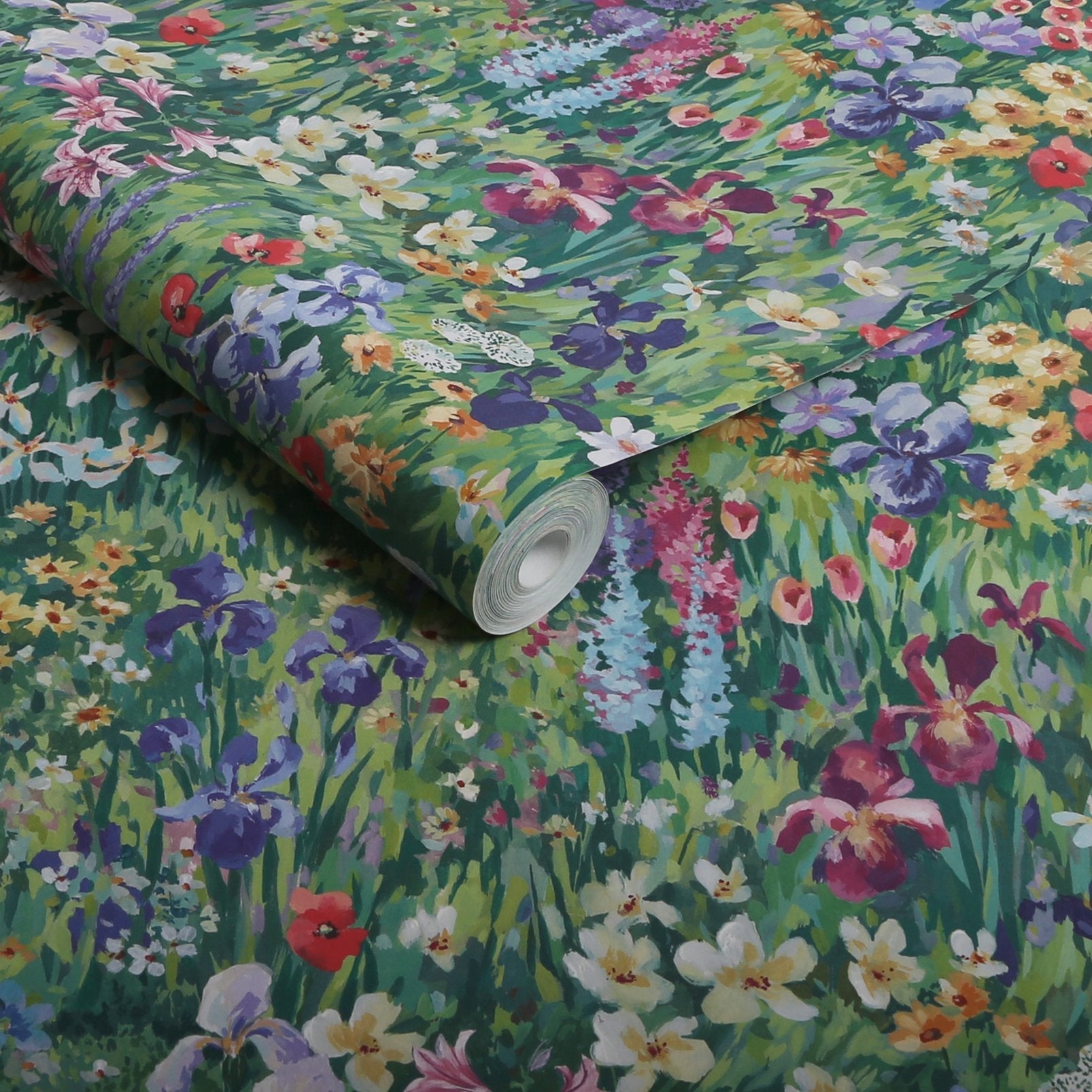 Cottage Garden Wallpaper - Verdant - Graham & Brown - 124111 - Premier Wallcovering
