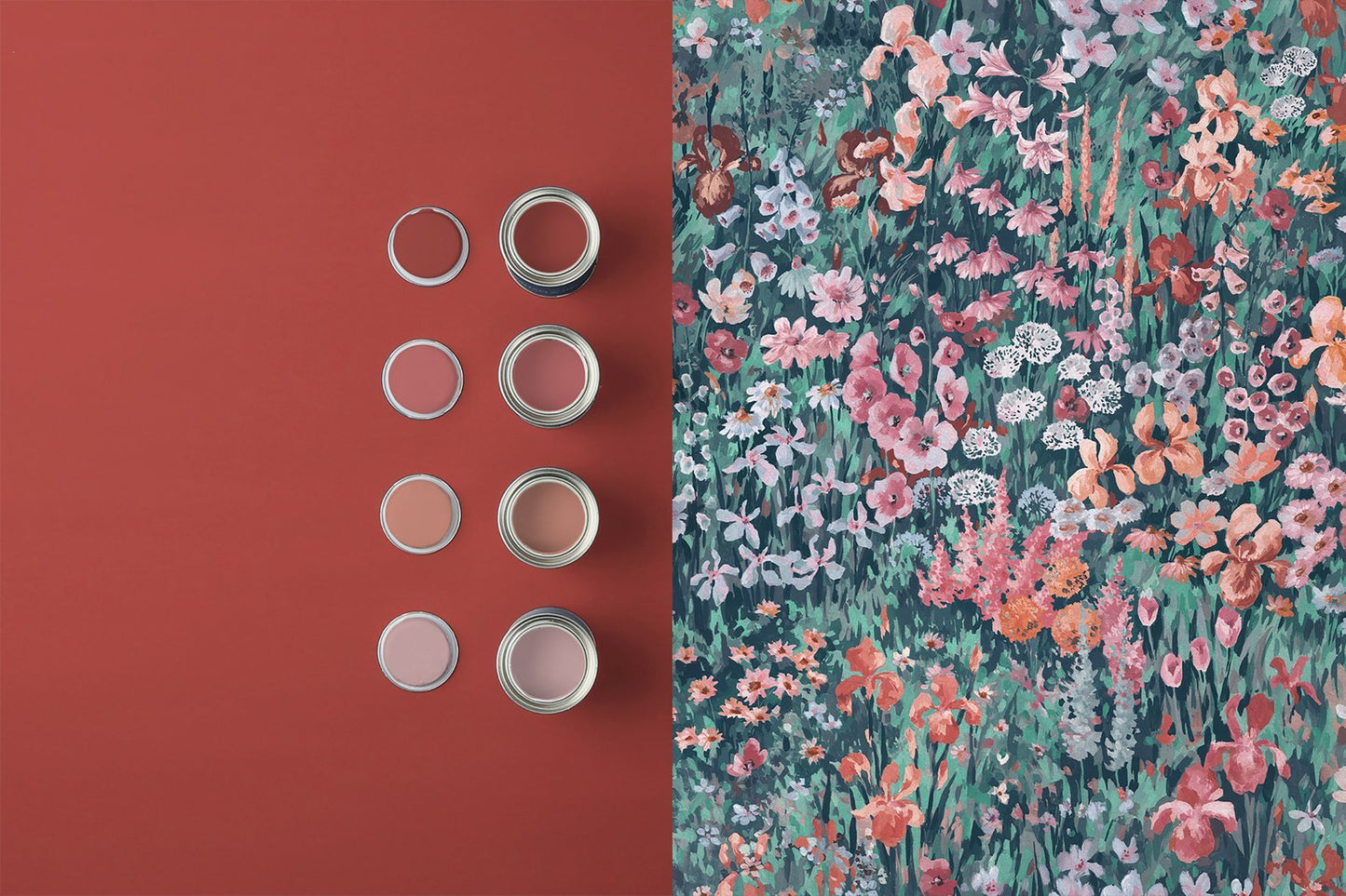 Cottage Garden Wallpaper - Sakura - Graham & Brown - 124109 - Premier Wallcovering