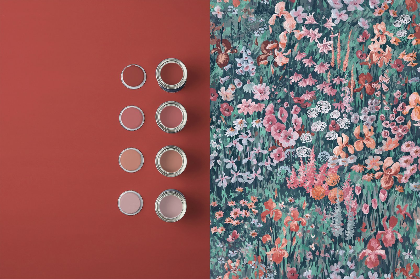 Cottage Garden Wallpaper - Sakura - Graham & Brown - 124109 - Premier Wallcovering