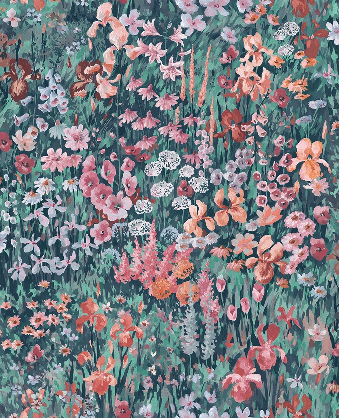 Cottage Garden Wallpaper - Sakura - Graham & Brown - 124109 - Premier Wallcovering