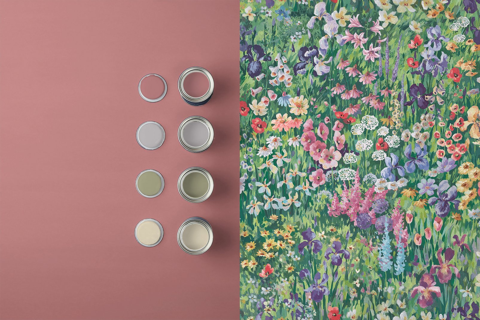 Cottage Garden Wallpaper - Verdant - Graham & Brown - 124111 - Premier Wallcovering