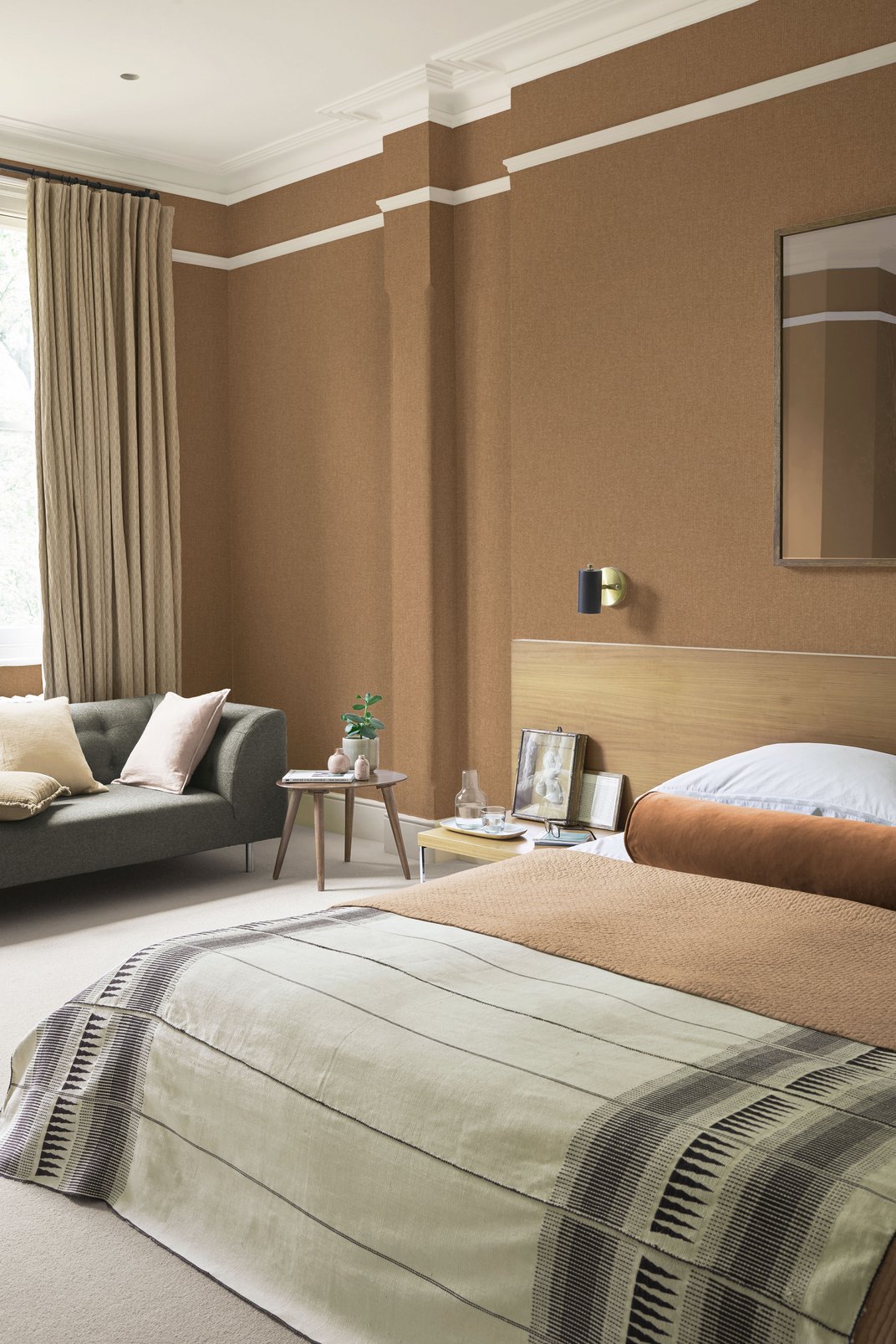 Country Home Wallpaper - Toast - Graham & Brown - 124080 - Premier Wallcovering