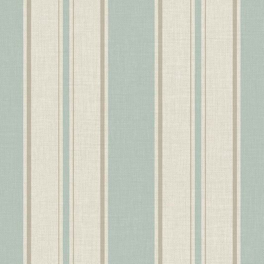 Country Stripe Wallpaper - Duck Egg - Next - 118291 - Premier Wallcovering