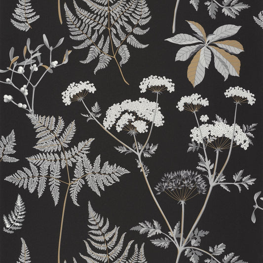 Countryside Wallpaper - Noir  - Caselio - 101279094 - Premier Wallcovering