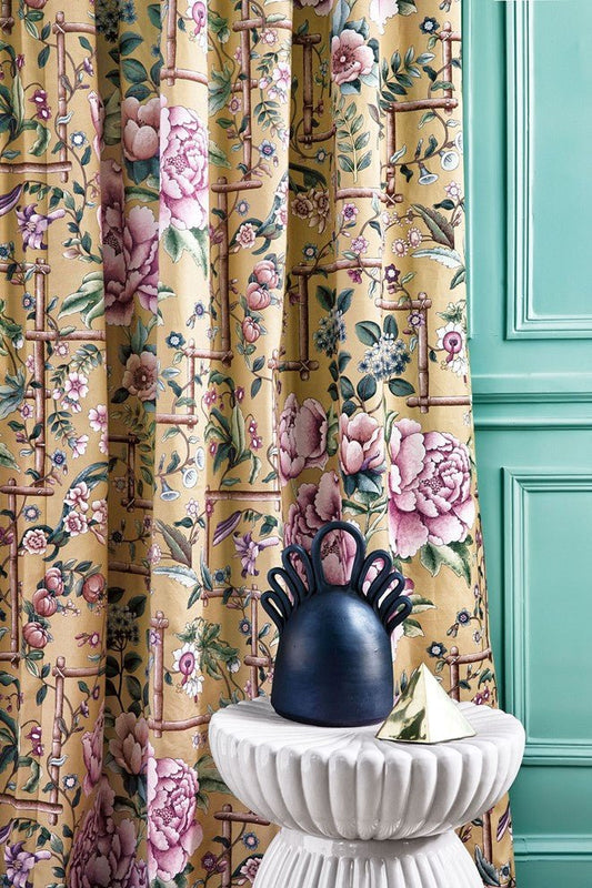 Courances Fabric - Bleuet - Manuel Canovas - M4050-01 - Premier Wallcovering
