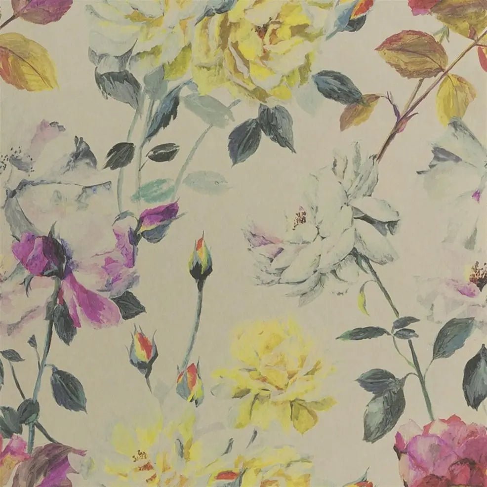 Couture Rose Wallpaper - Tuberose - Designers Guild - PDG711/02 - Premier Wallcovering