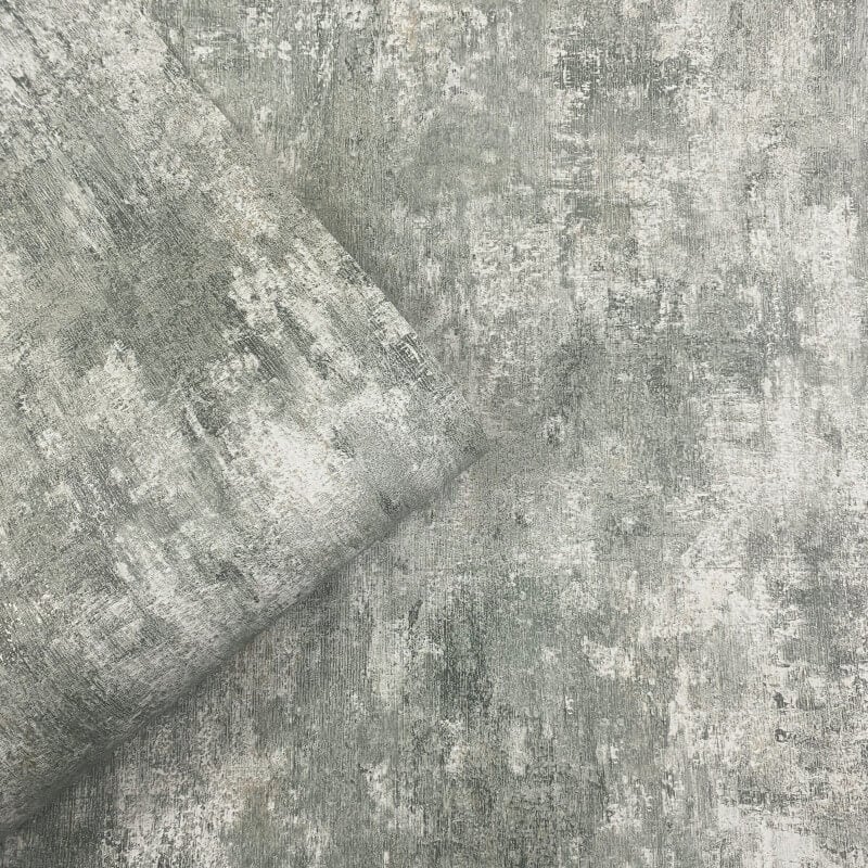 Cove Industrial Texture Wallpaper - Jade - Muriva - 207503 - Premier Wallcovering
