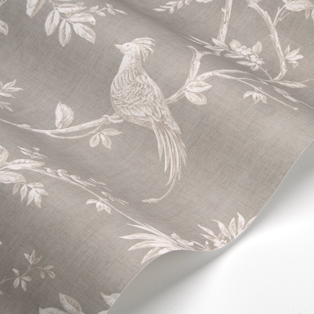Covent Garden Wallpaper - Vintage Grey - Timothy Wilman - TW2417 - Premier Wallcovering