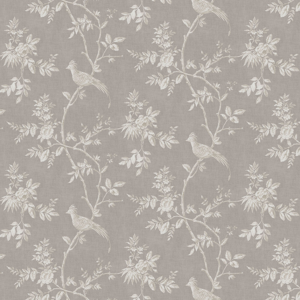 Covent Garden Wallpaper - Vintage Grey - Timothy Wilman - TW2417 - Premier Wallcovering