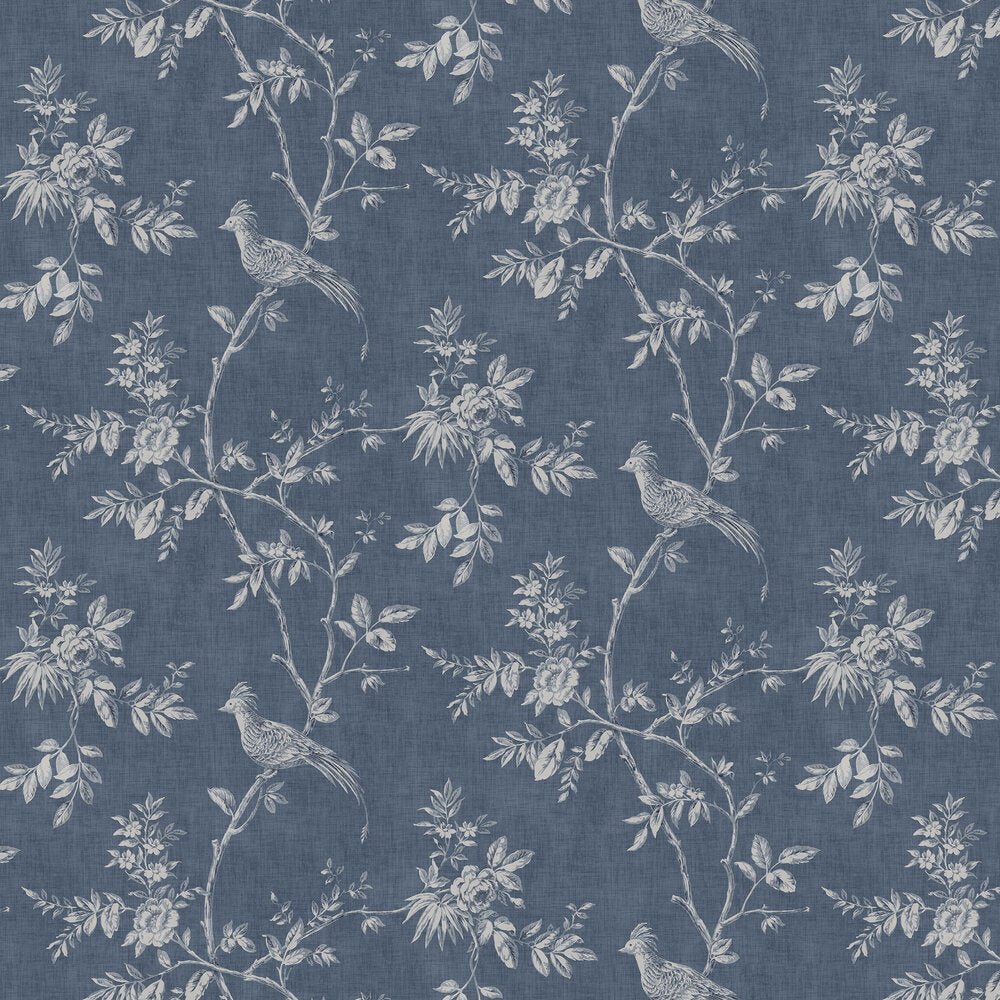 Covent Garden Wallpaper - Royal - Timothy Wilman - TW2416 - Premier Wallcovering