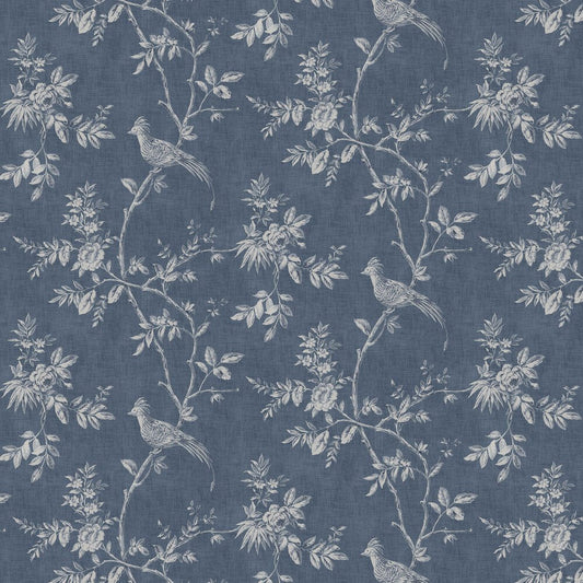 Covent Garden Wallpaper - Royal - Timothy Wilman - TW2416 - Premier Wallcovering