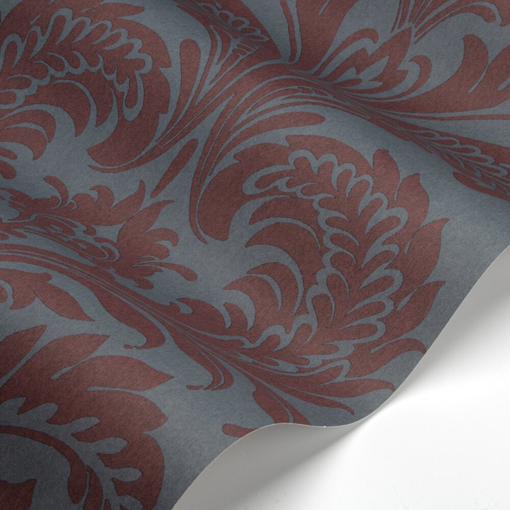 Coventry Wallpaper - Burgundy - Timothy Wilman - TW2419 - Premier Wallcovering