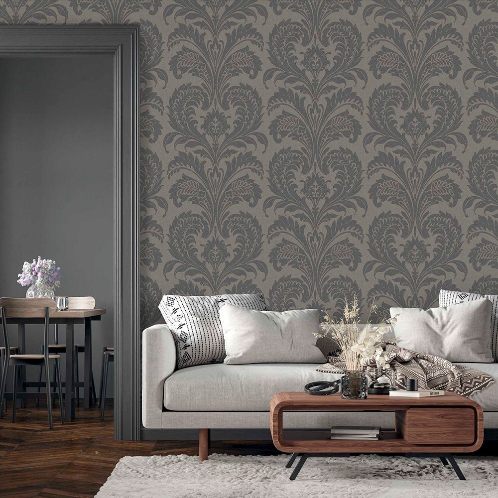 Coventry Wallpaper - Espresso - Timothy Wilman - TW2420 - Premier Wallcovering